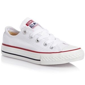White Converse Chuck Taylor all star low top